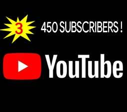 Tambah 450 YouTube Subs